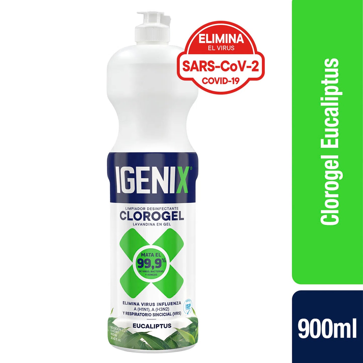 Cloro Gel Igenix Eucaliptus 900 Ml