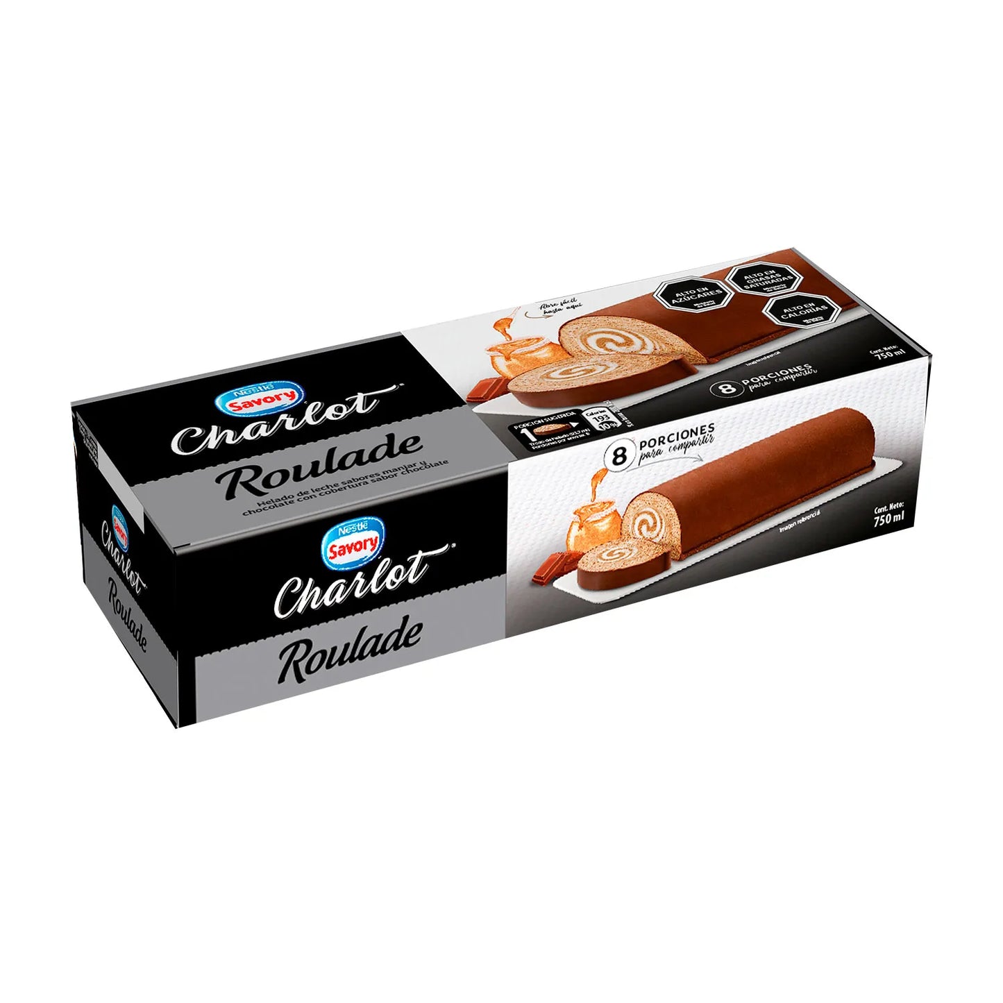 Helado Charlot Roulade Savory 750 Ml