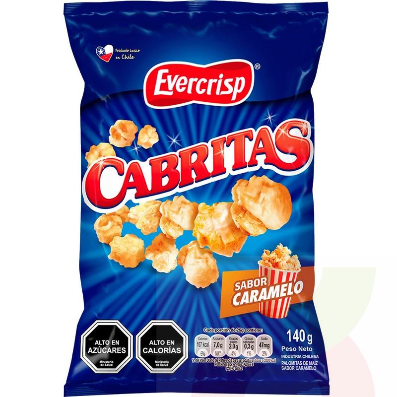 Cabritas Caramelo Evercrisp 140 Gr