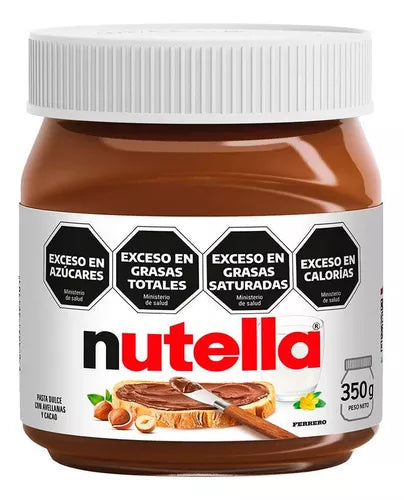 Crema De Avellanas Nutella 350 g
