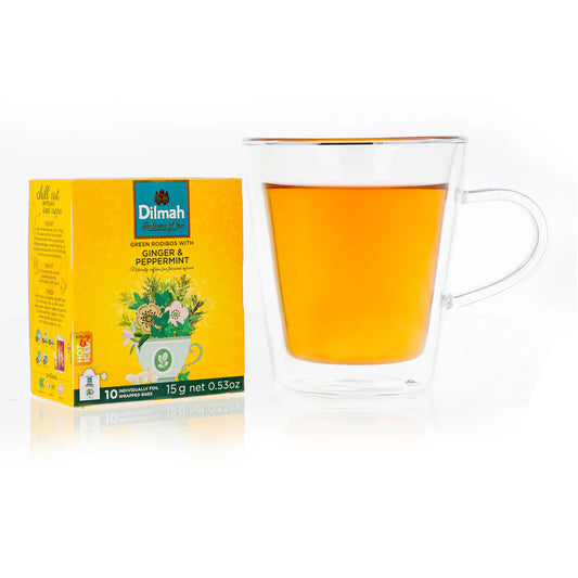 Té Ginger y Peppermint Dilmah 10 Un
