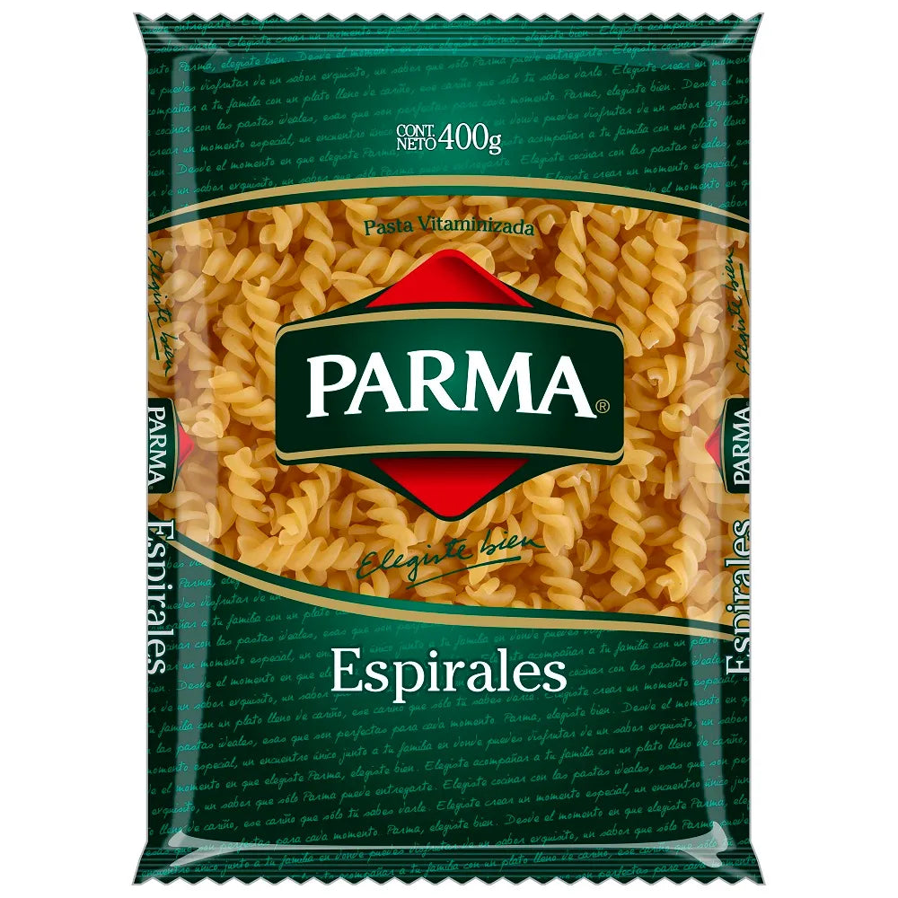 Fideos Parma Espirales 400 Gr