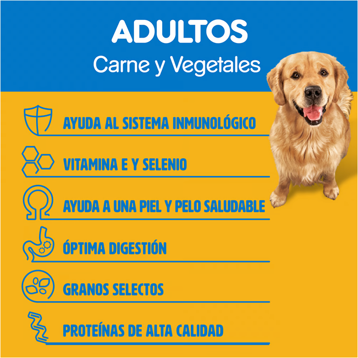 Alimento para Perro Adulto Pedigree Sabor Carne Vegetales 8 Kg