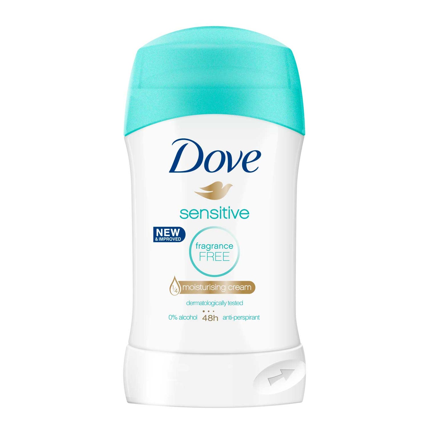 Desodorante Barra Dove Sensitive 48H 40 Ml