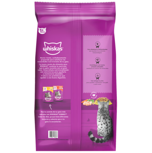 Alimento Seco para Gatos Whiskas Sabor Pollo 10 Kg