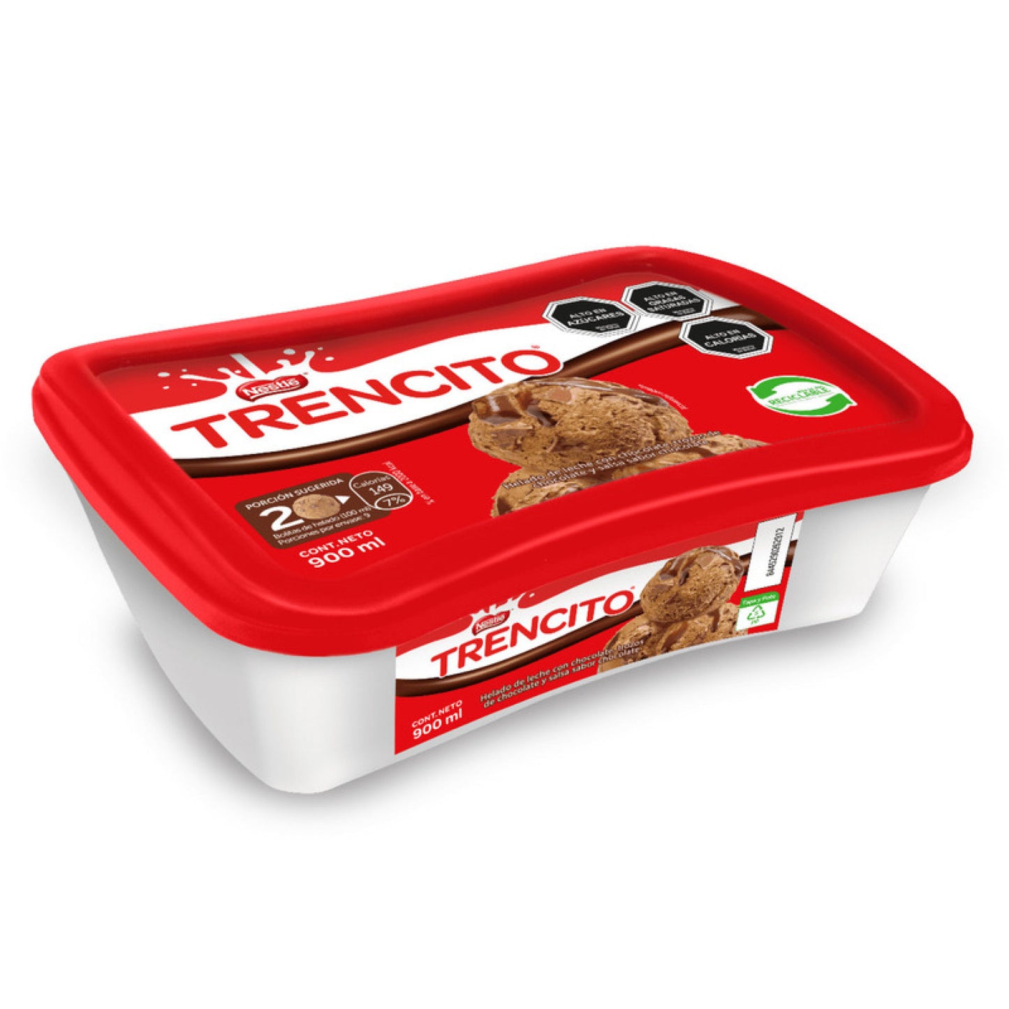 Helado Trencito Balls Original 900 Ml