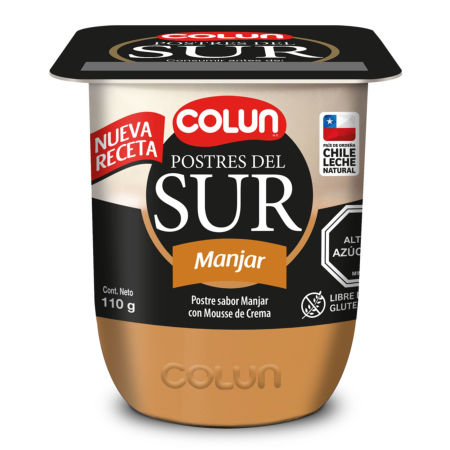 Postres Del Sur Sabor Manjar Colun 110g