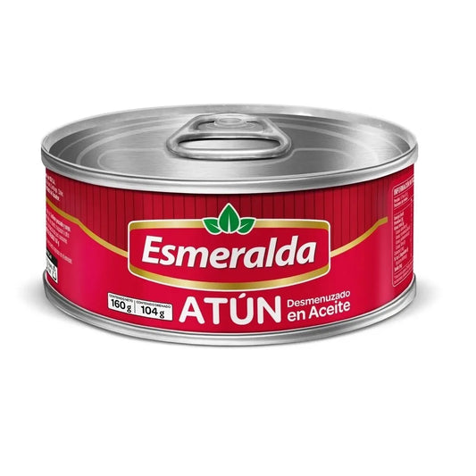 Atún Desmenuzado en Aceite Esmeralda 160 g