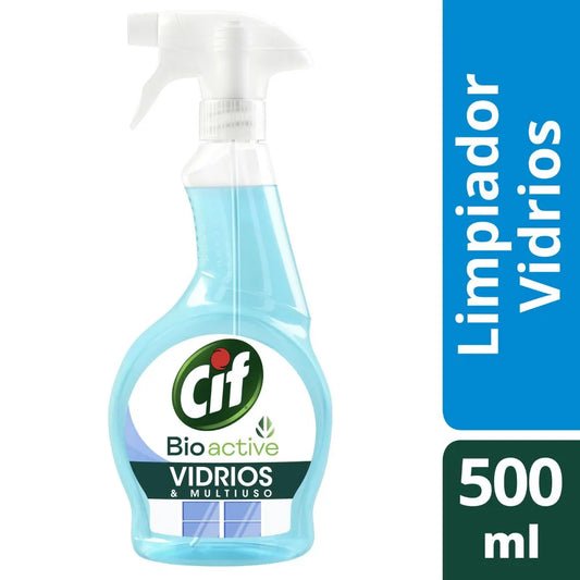 Limpiador y Vidrios Cif Bioactive 500 Ml