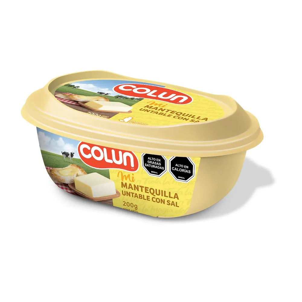 Mantequilla Con Sal Untable Colun 200 g