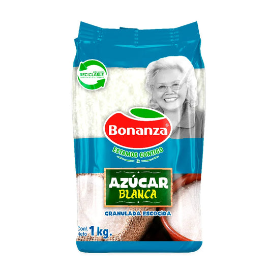Azúcar Blanca Granulada Bonanza 1 Kg