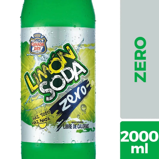 Bebida Limón Soda Zero Desechable 2L