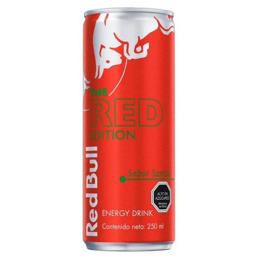 Red Bull Red Edition Sabor Sandía 250 Ml