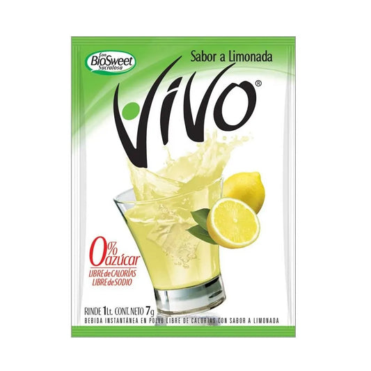 Jugo en Polvo Vivo Limón 7 Gr