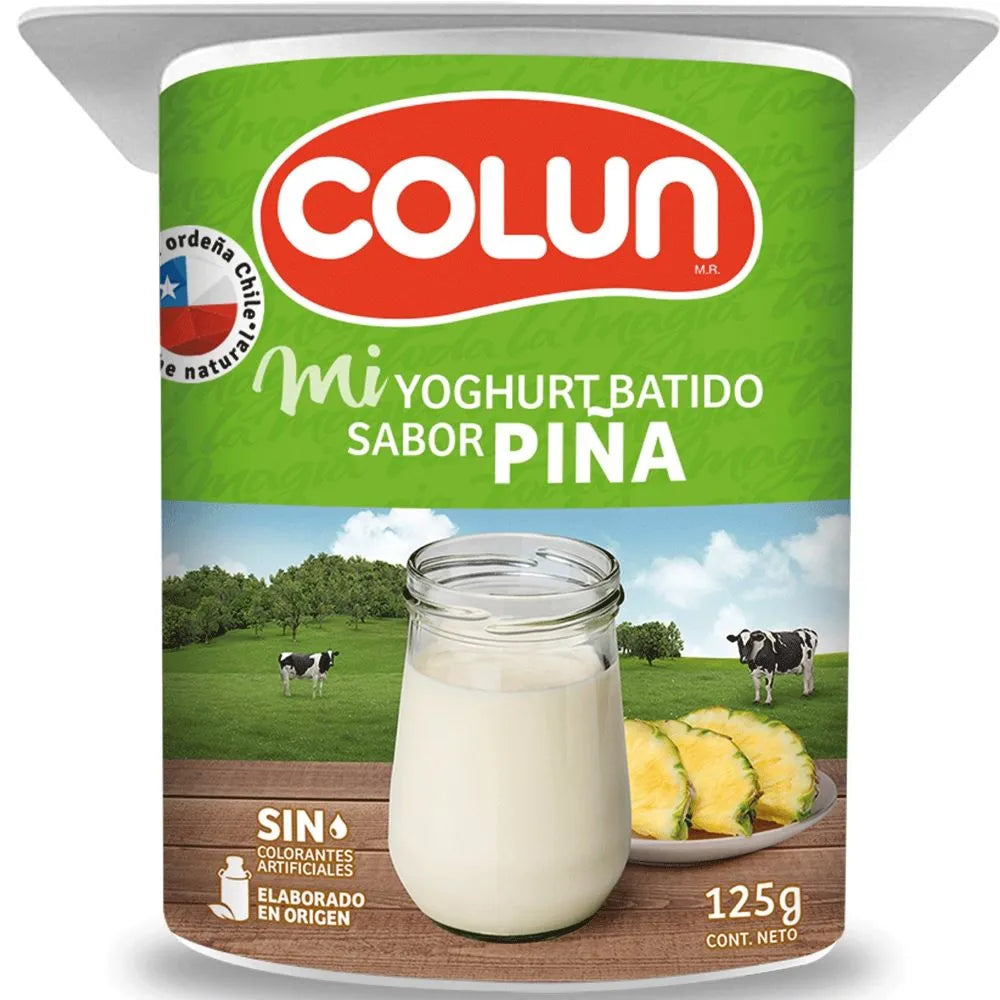Yoghurt Colun Piña 125 Gr