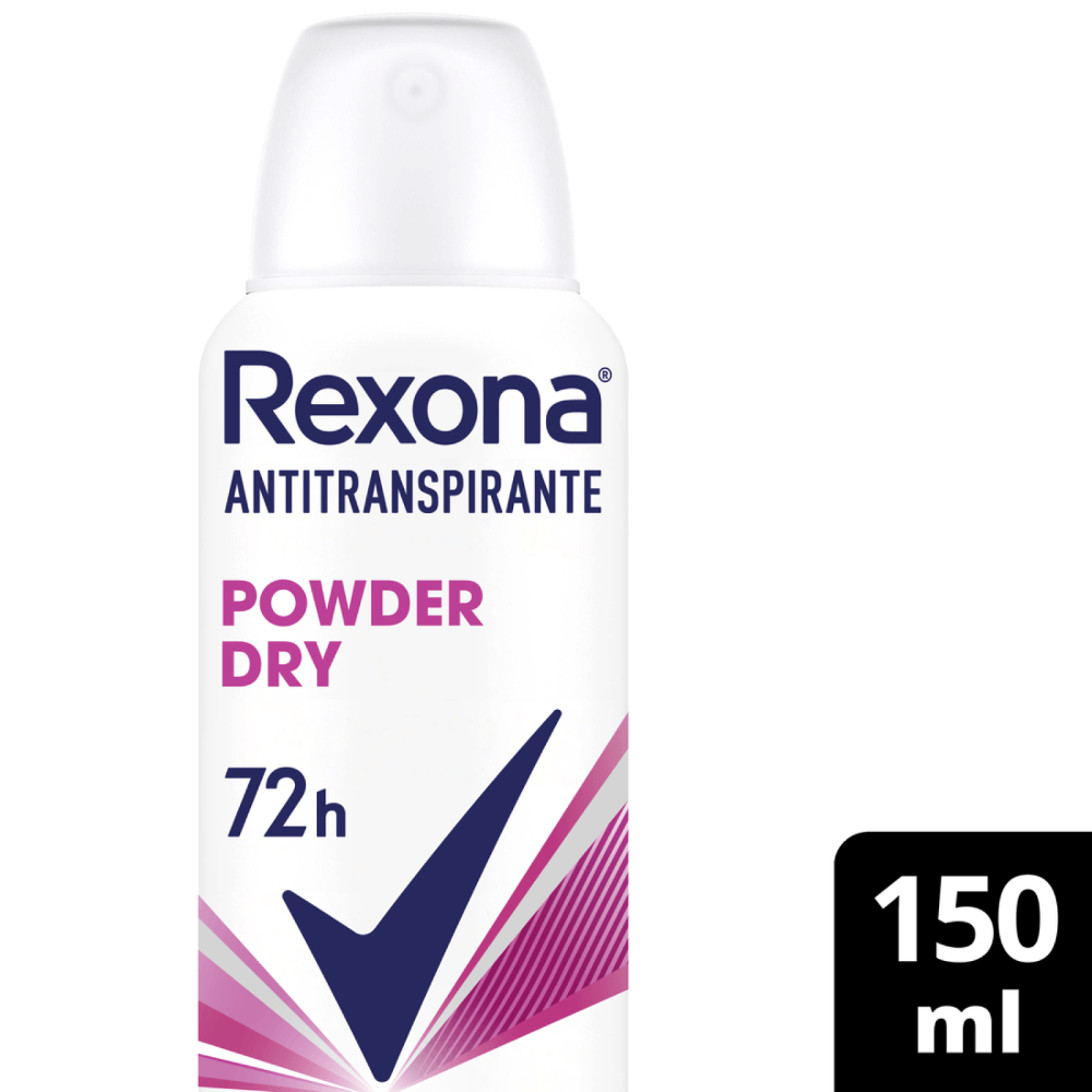 Desodorante Aerosol Rexona Mujer Powder Dry 150 Ml