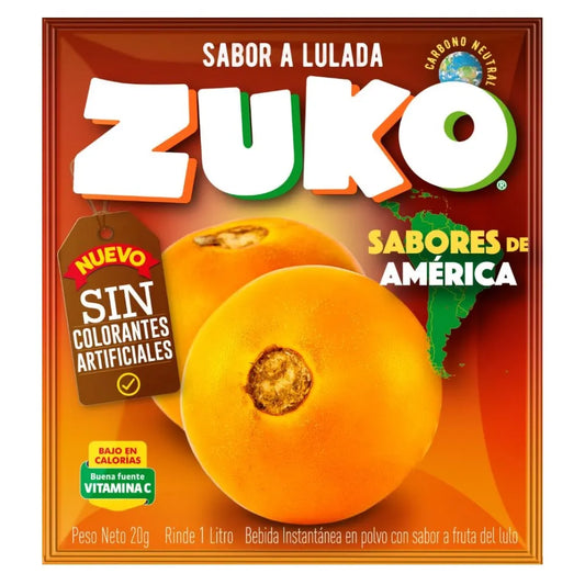 Jugo en Polvo Zuko Lulada 20 Gr