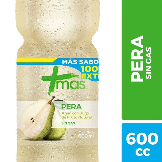 Agua sin Gas Mas Pera 600 ml