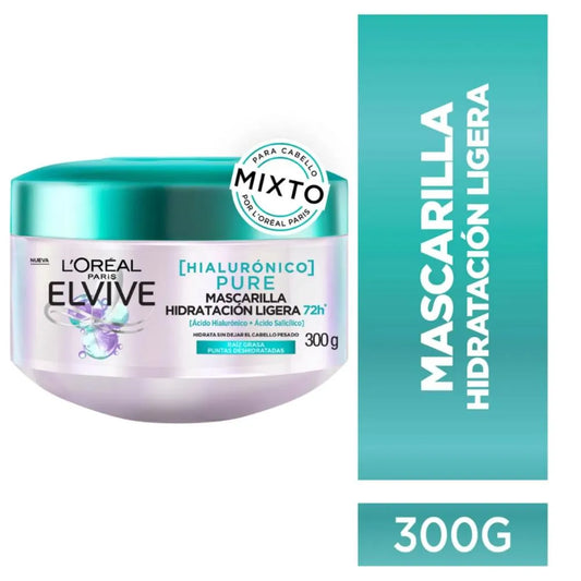 Crema Tratamiento Elvive Hialurónico Pure 300 g