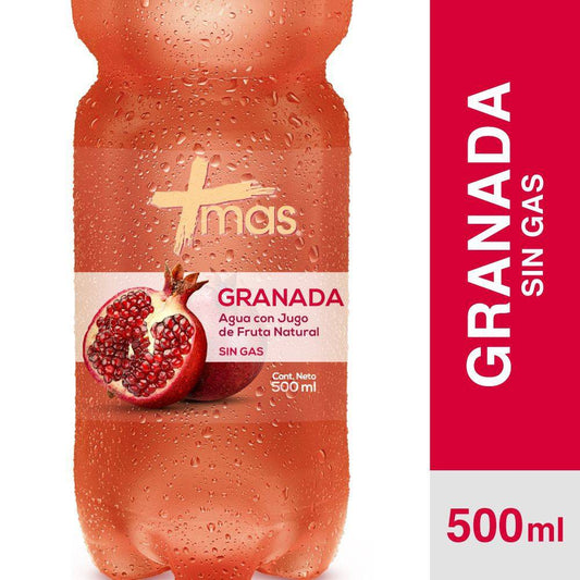 Agua Saborizada Cachantun Mas Granada 500 Ml