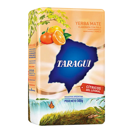 Yerba Mate Taragüi Cítricos del Litoral 500 g