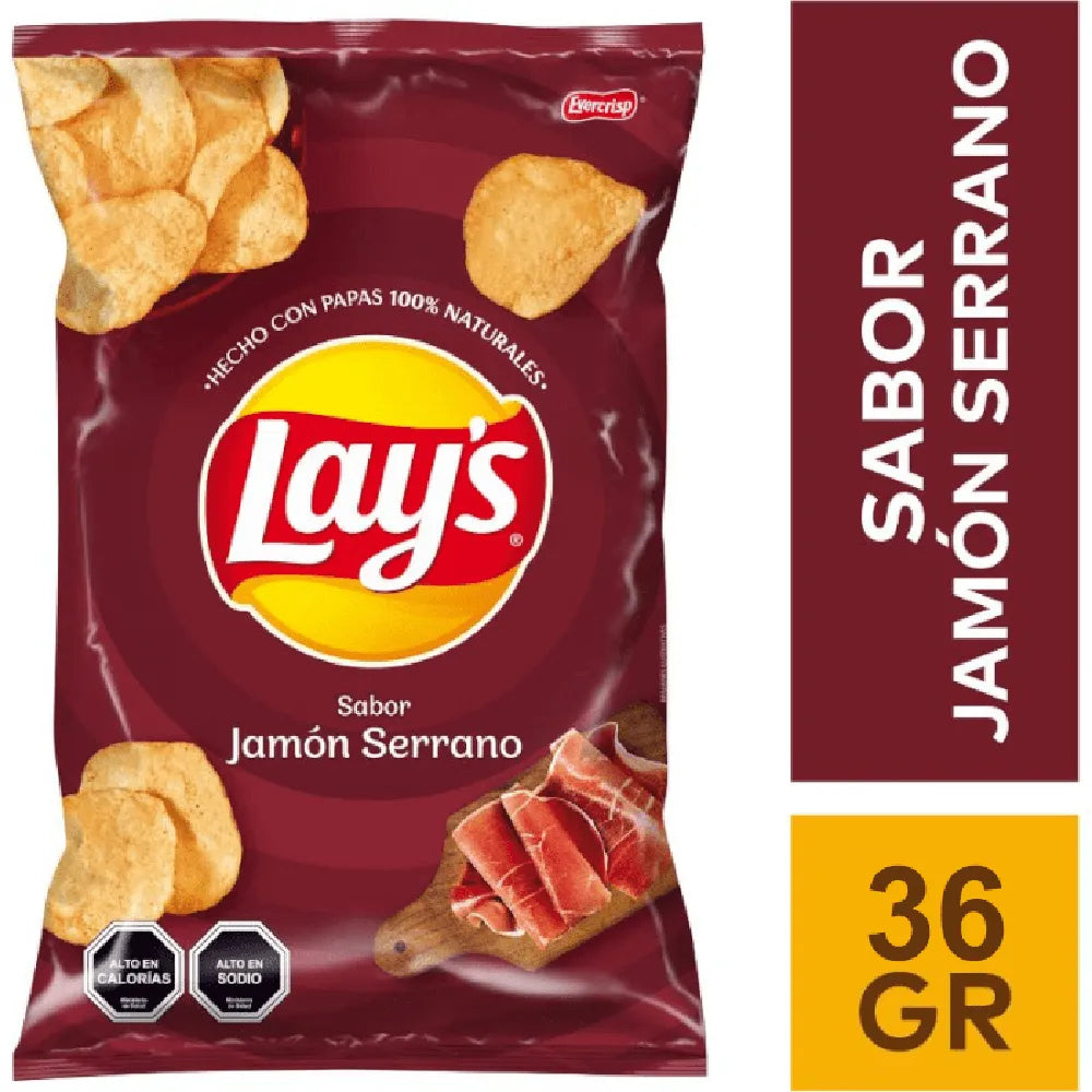 Lays Jamón Serrano 36 Gr