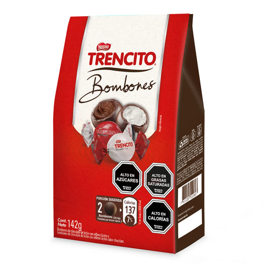 Bombones Chocolate Rellenos Trencito 142 Gr