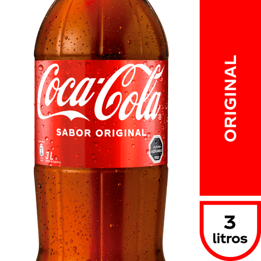 Bebida Coca Cola Desechable 3 Lt