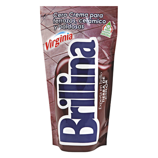 Cera Brillina Color Tierra 360 cc