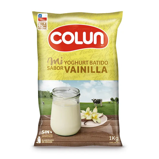 Yogurt Batido Colun Vainilla 1 Kg