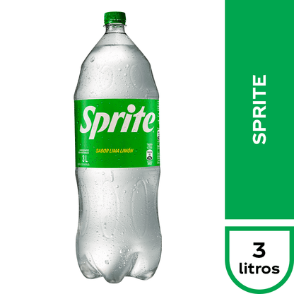 Bebida Gaseosa Sprite Desechable 3 Lt