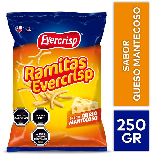 Ramitas de Queso Evercrisp 250 Gr
