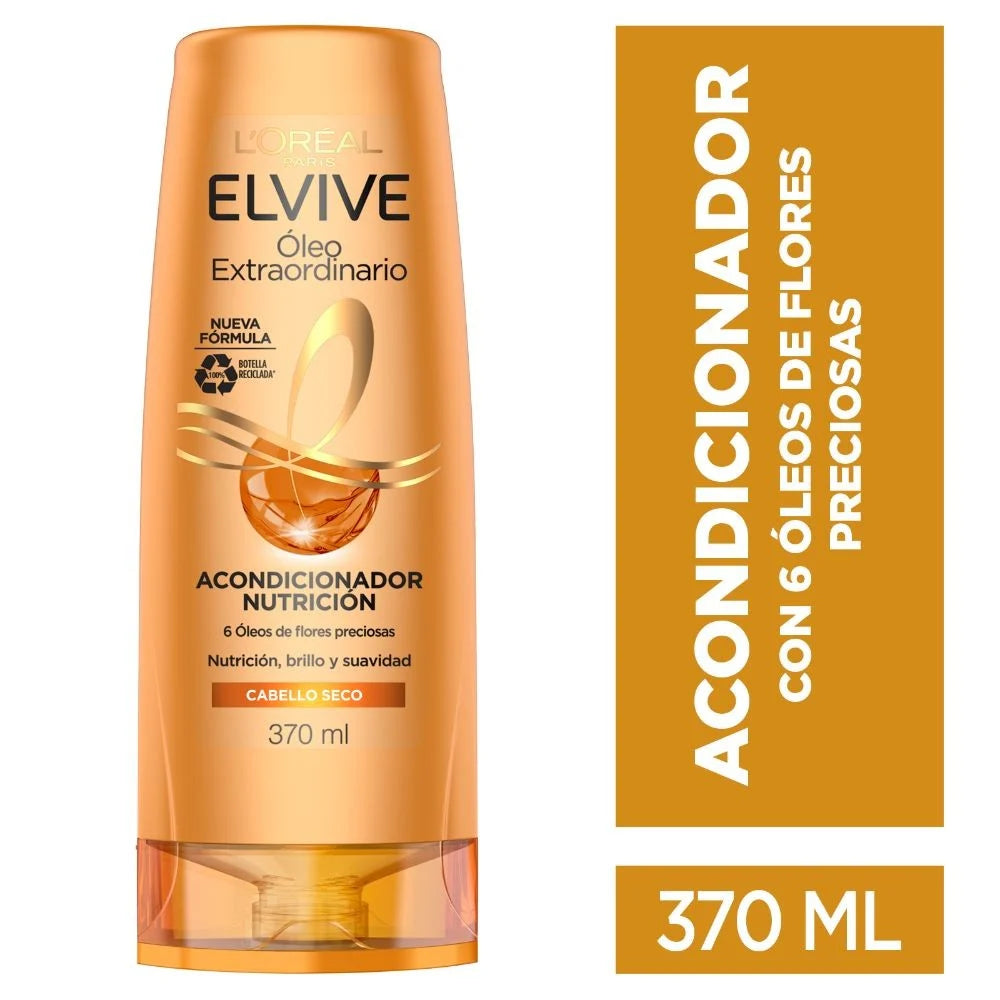 Acondicionador Elvive Oleo Extraordinario Nutri. Universal 370 ml