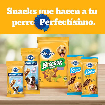 Snack Perro Adulto Pedigree Dentastix Raza Mediana 3 un.
