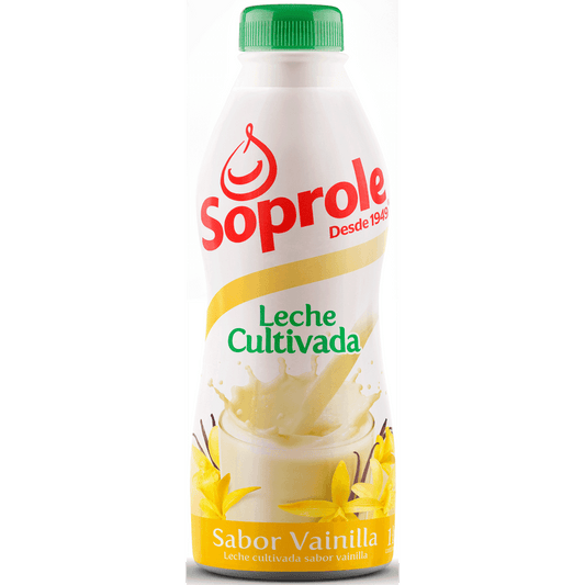 Leche Cultivada Sabor Vainilla Soprole 1L