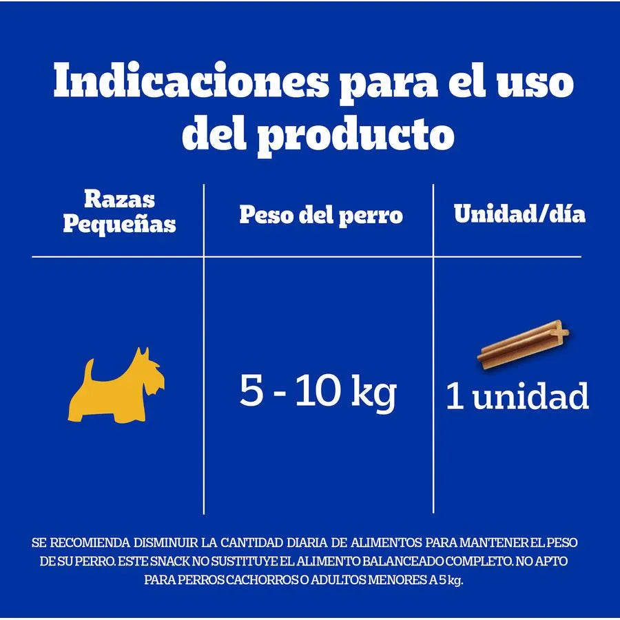 Snack Perro Adulto Pedigree Dentastix Razas Pequeñas 3 un.
