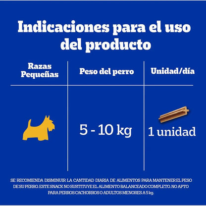 Snack Perro Adulto Pedigree Dentastix Razas Pequeñas 3 un.