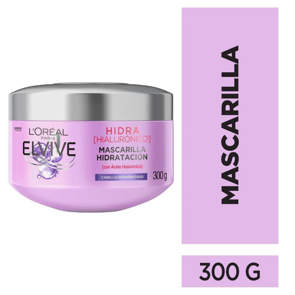Tratamiento Capilar Elvive Hidra Hialurónico 300 g