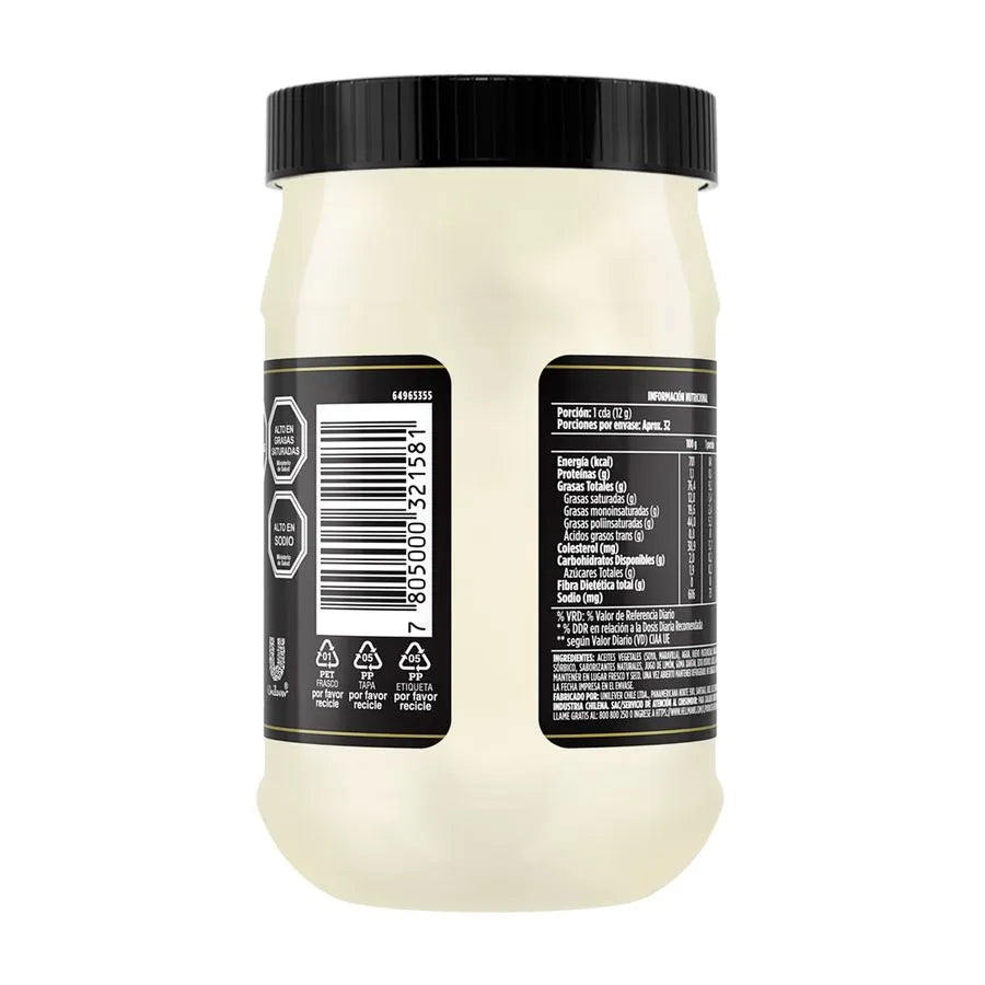 Mayonesa Hellmann's Supreme Artesana 380 g