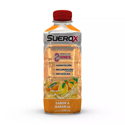 Bebida Hidratante Suerox 8 Iones Naranja 630ml