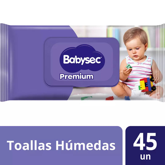 Toallitas Babysec Premium 45 Un