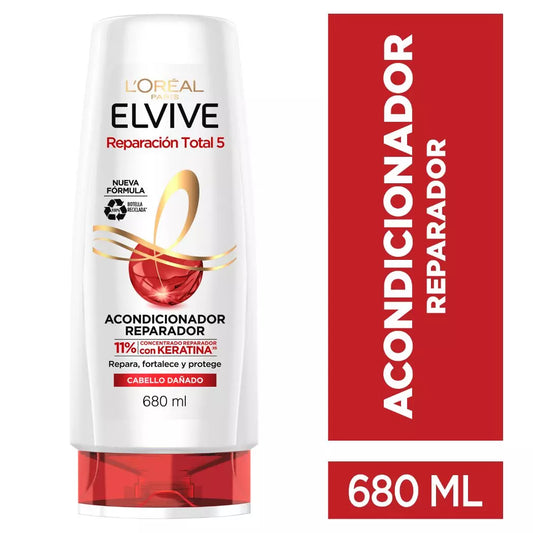 Acondicionador Elvive Reparación Total 5 680 Ml