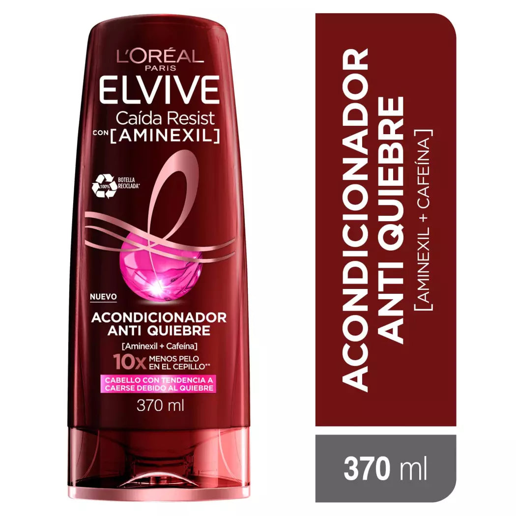 Acondionador Elvive Caída Resist Aminexil 370 Ml