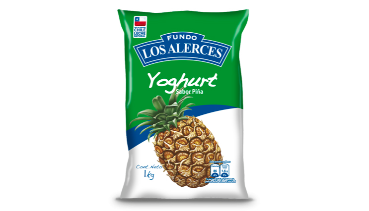 Yoghurt Alerces Piña 1 Lt