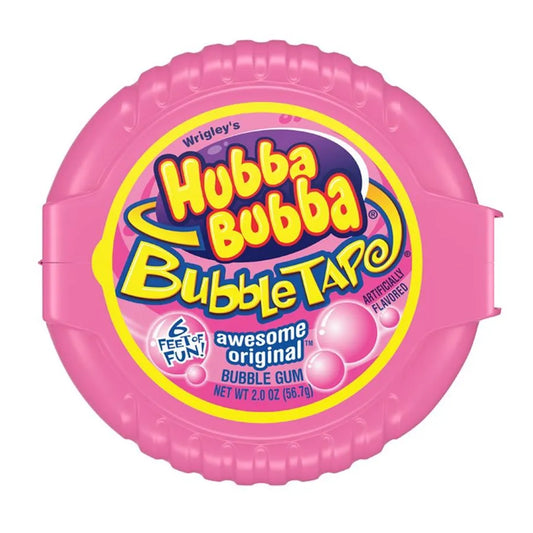 Chicle Bubble Tape Sabor Frutas Hubba Bubba 56 g