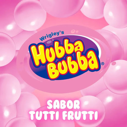 Chicle Bubble Tape Sabor Frutas Hubba Bubba 56 g