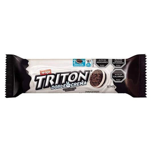 Galleta Triton Doble Crema McKay 147 Gr