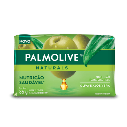 Jabón en Barra Palmolive Naturals Aloe Vera y Oliva 85 g