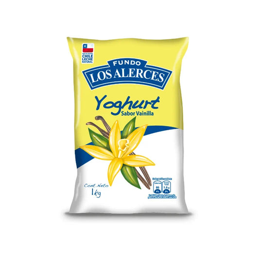 Yoghurt Los Alerces Vainilla 1 Lt
