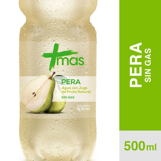 Agua sin Gas Mas Pera 500 Ml